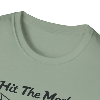 Men's Quirky Pickleball T-shirt - Hit the Mark with Pickleball