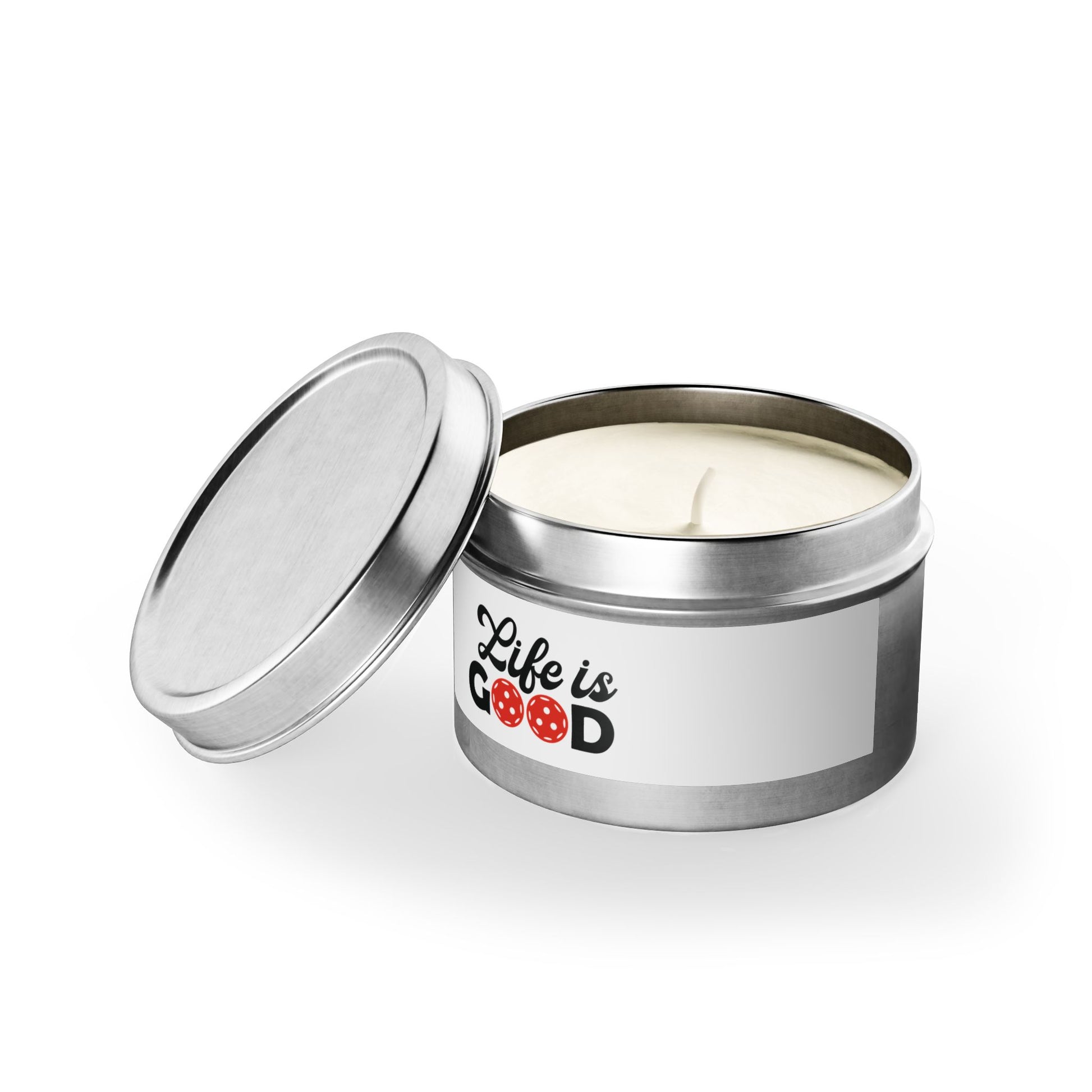 Pickleball Delightful Tin Can Candle - Life is Good