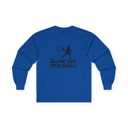 Men's Lightweight Pickleball Long Sleeves top - Game On Pickleball Royal