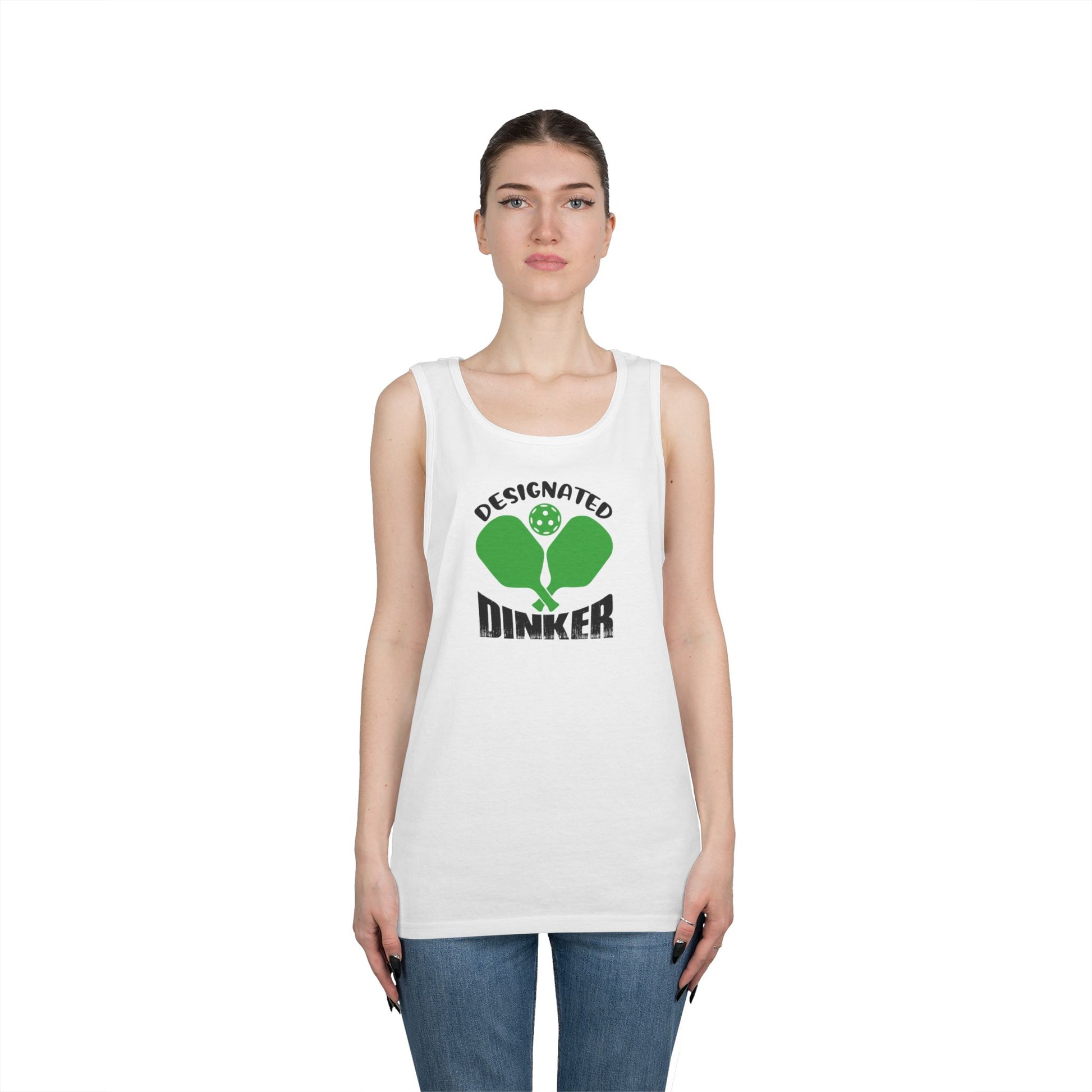 Women's Comfy Pickleball Tank Top - Designated Dinker