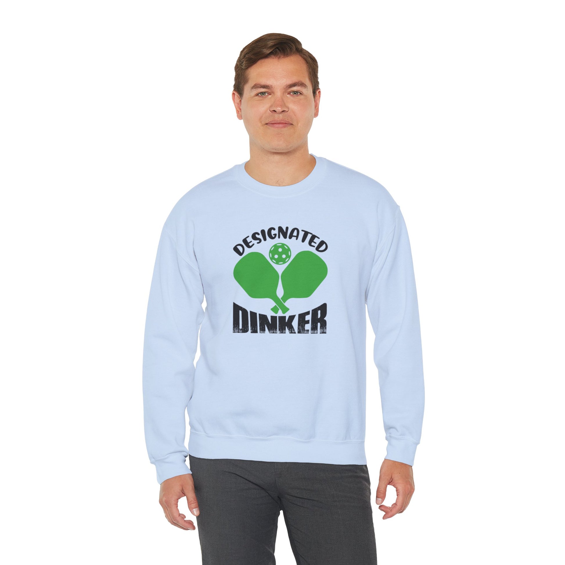 Men's Comfy Pickleball Sweatshirt - Designated Dinker