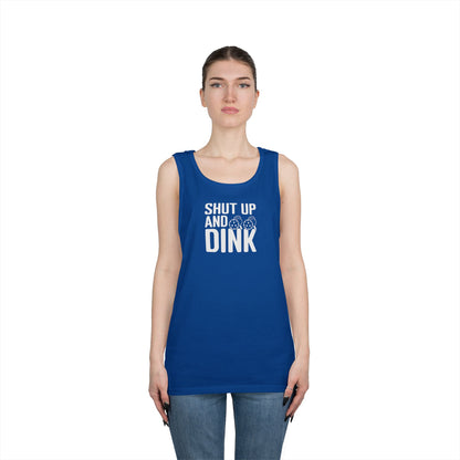 Women's Lightweight Pickleball Tank Top - Shut Up and Dink
