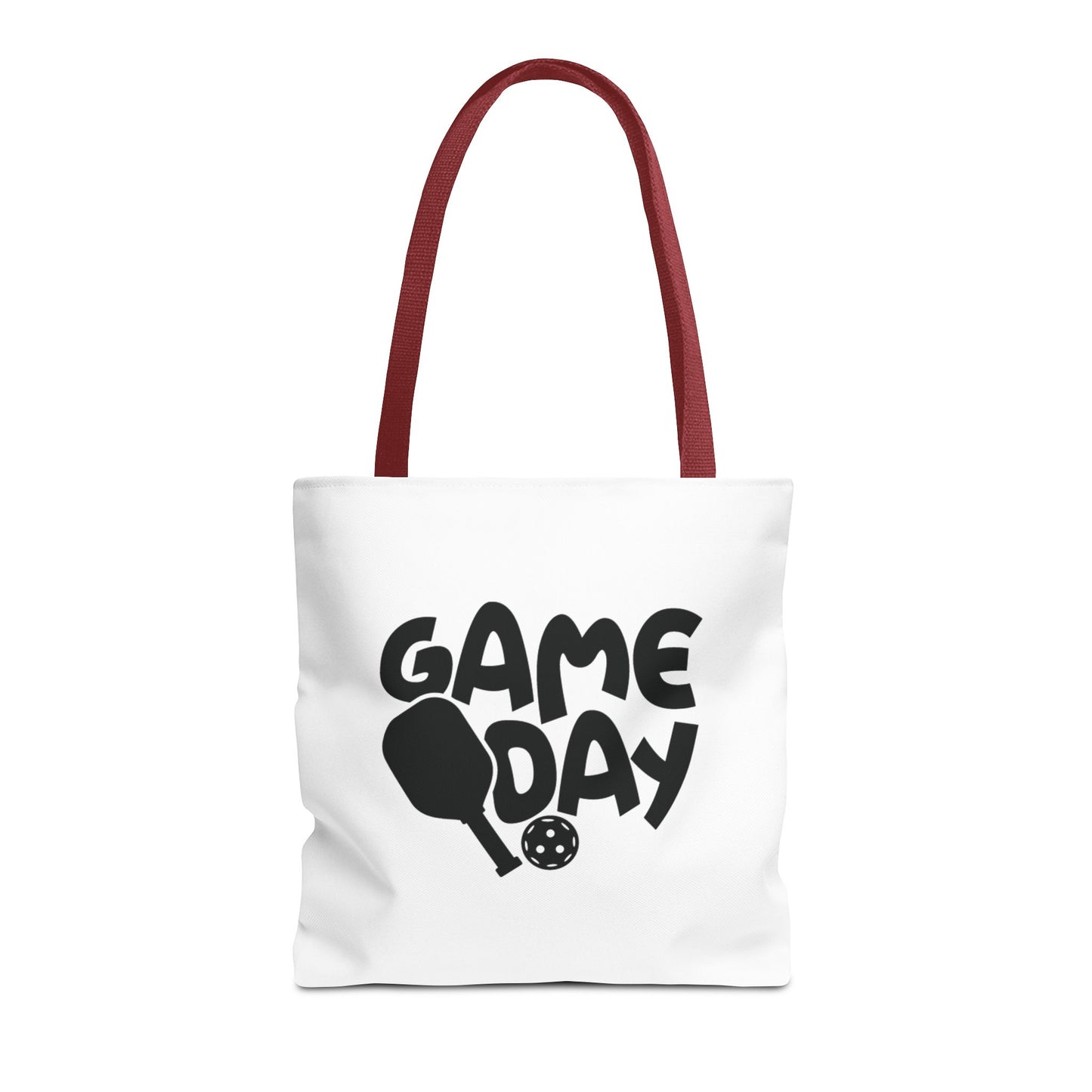 Pickleball Cute Tote Bag - Game Day Red