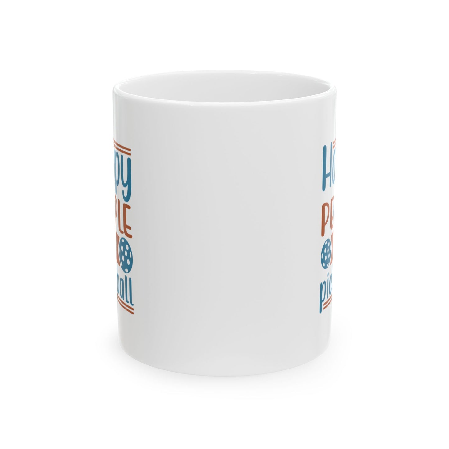 Pickleball Delightful Mug - Happy People Play Pickleball