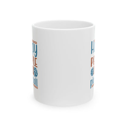 Pickleball Delightful Mug - Happy People Play Pickleball
