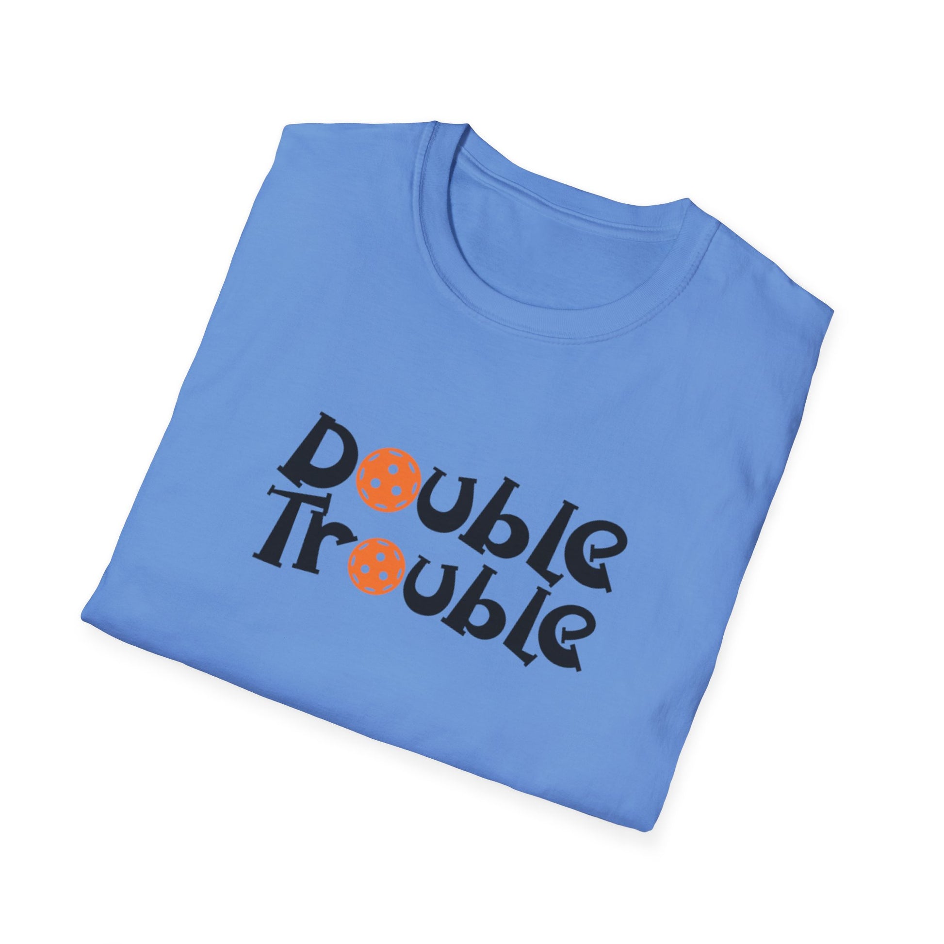 Men's Funny Pickleball T-shirt - Double Trouble