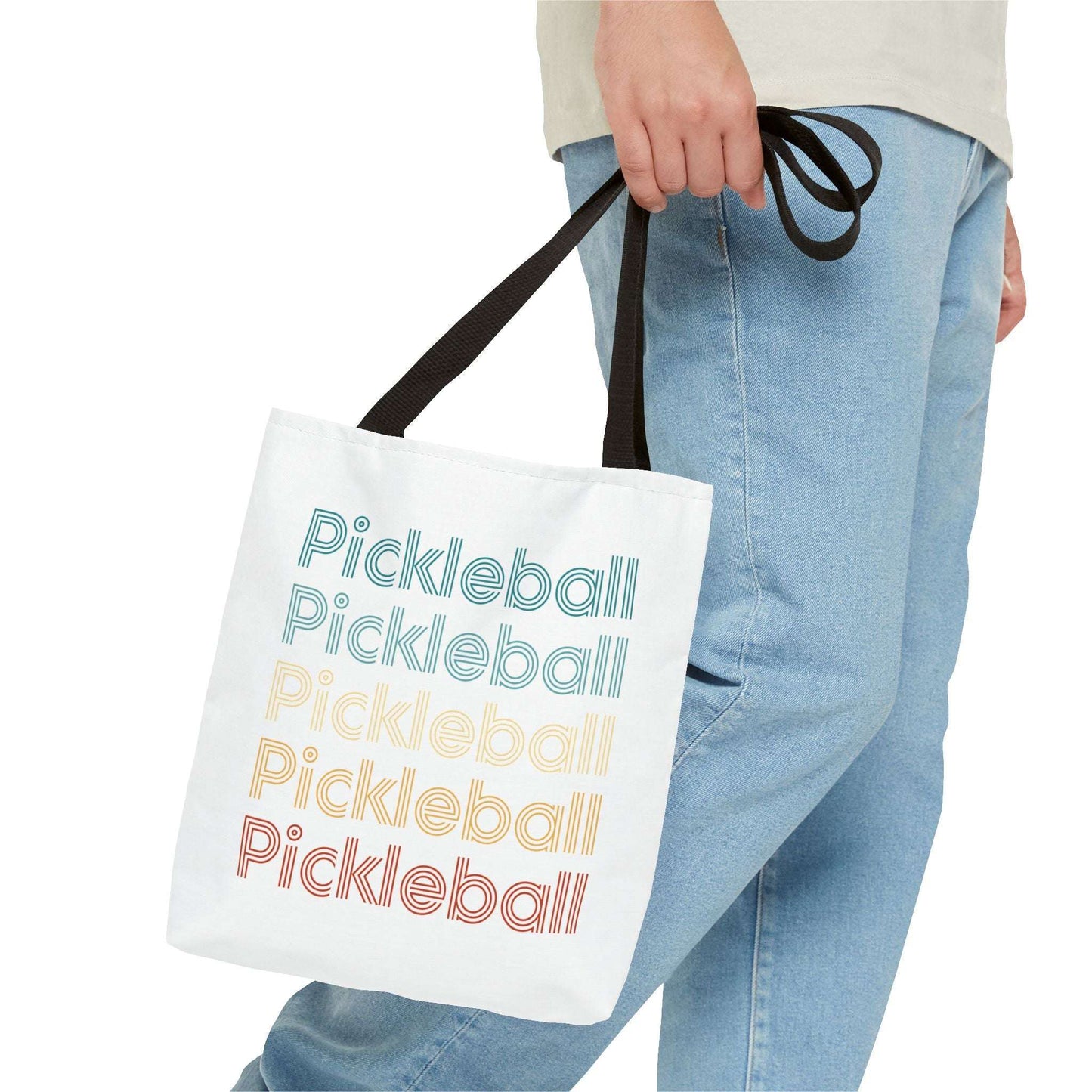 Pickleball Playful Tote Bag - Pickleball Repeat