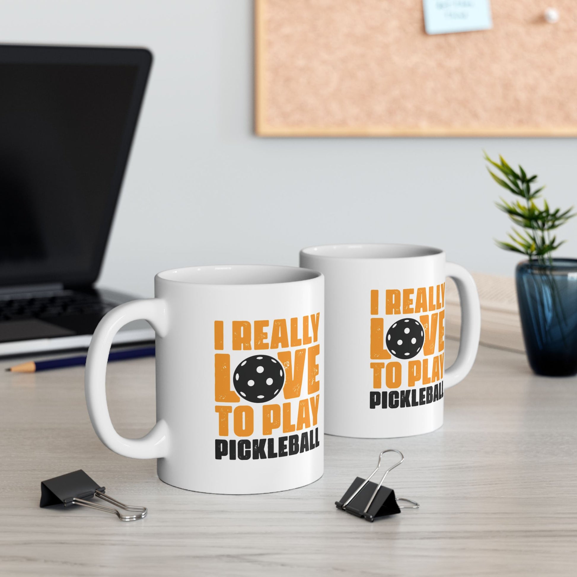 Pickleball Energetic Mug - I Really Love To Play Pickleball
