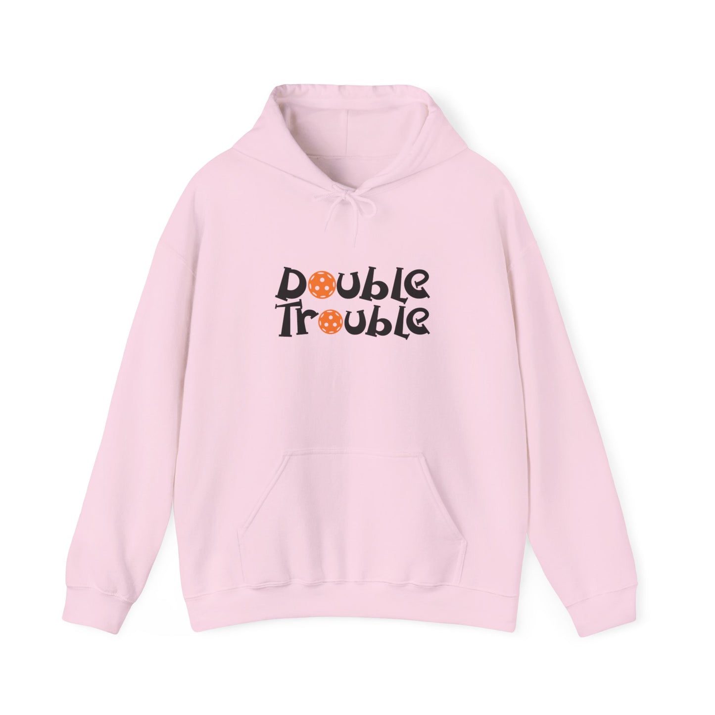 Women's Comfy Pickleball Hoodie - Double Trouble Pink