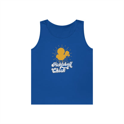 Women's Lightweight Pickleball Tank Top - Pickleball Chick Royal