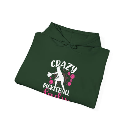 Women's Stylish Pickleball Hoodie - Crazy Pickleball Lady