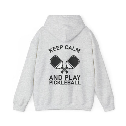 Women's Funny Pickleball Hoodie - Keep Calm And Play Pickleball