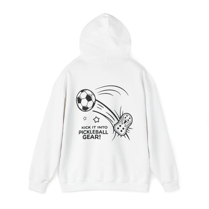 Men's Funny Pickleball Hoodie - Kick It Into Pickleball Gear