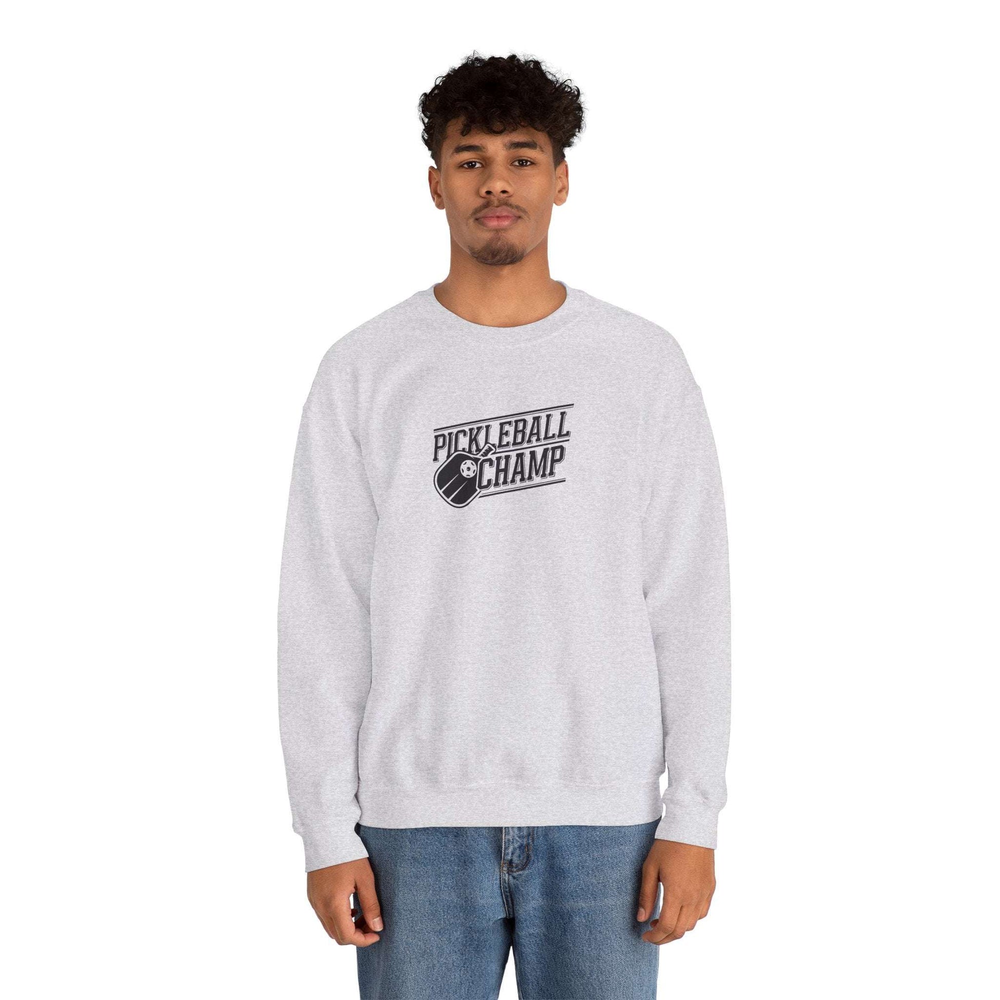 Men's Comfy Pickleball Sweatshirt - Pickleball Champ