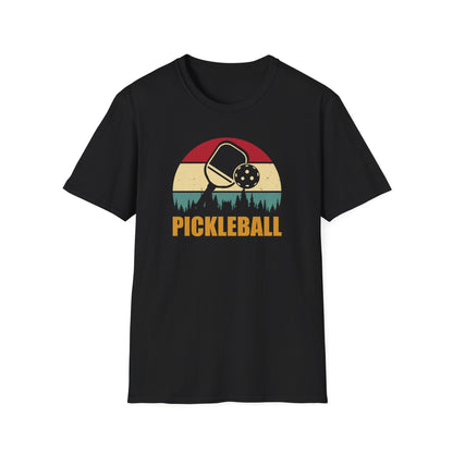 Women's Stylish Pickleball T-shirt - Pickleball Retro