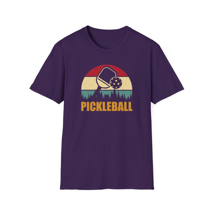 Women's Stylish Pickleball T-shirt - Pickleball Retro