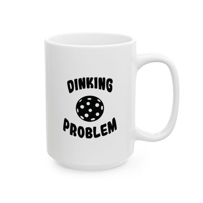 Pickleball Playful Mug - Dinking Problem White