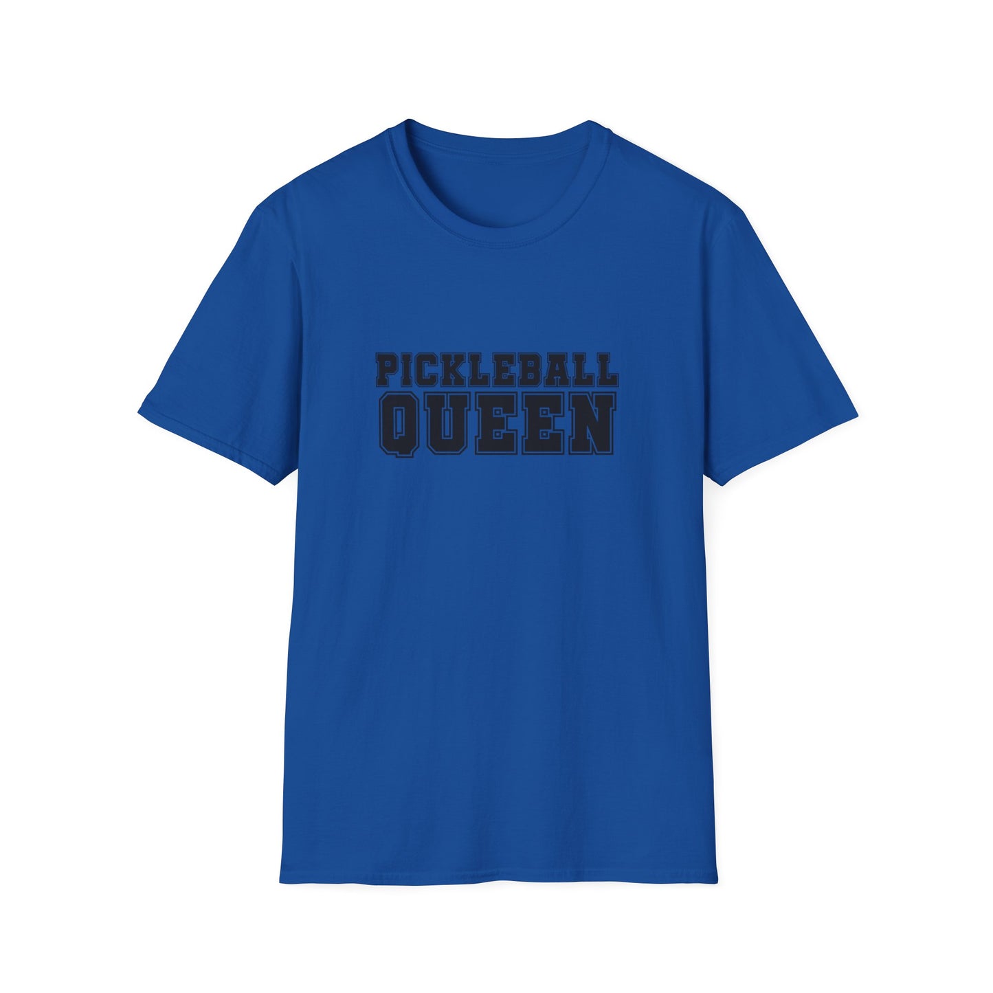 Women's Cute Pickleball T-shirt - Pickleball Queen Royal
