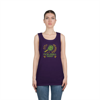 Women's Quirky Pickleball Tank Top - Pickleball Energy
