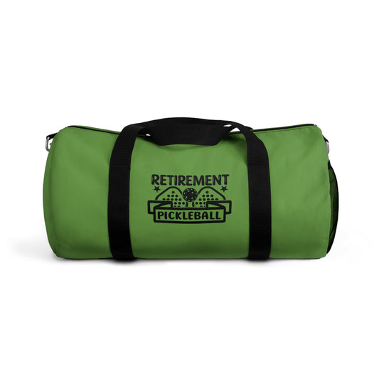Pickleball Colorful Duffel Bag - Retirement Pickleball Green