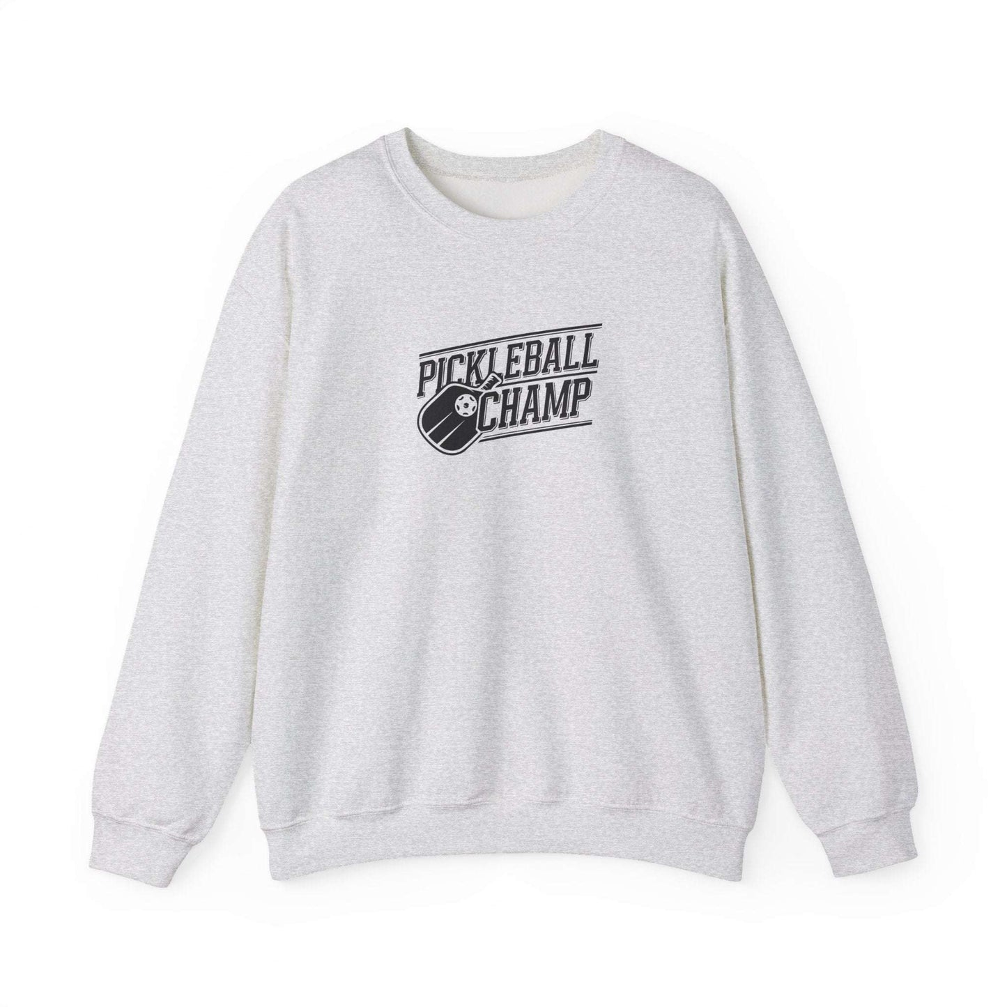 Men's Comfy Pickleball Sweatshirt - Pickleball Champ Gray