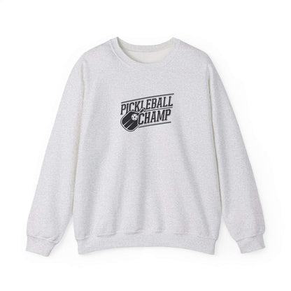 Men's Comfy Pickleball Sweatshirt - Pickleball Champ Gray