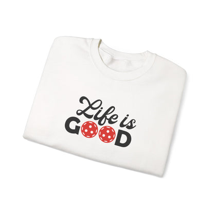Women's Durable Pickleball Sweatshirt - Life is Good