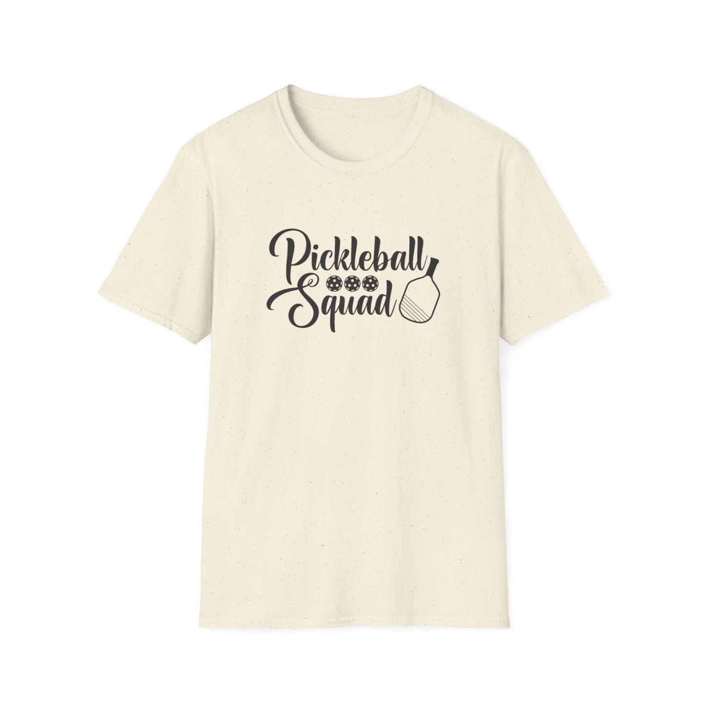 Women's Trendy Pickleball T-shirt - Pickleball Squad Beige
