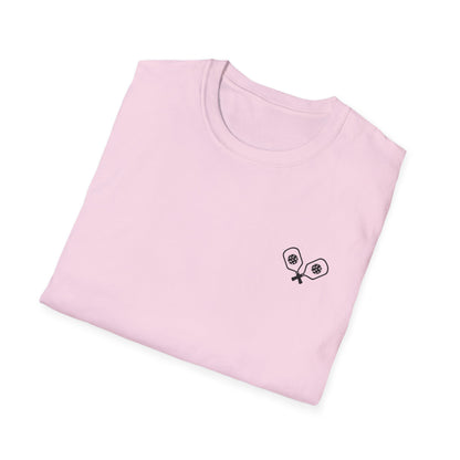 Women's Eye-Catching Pickleball T-shirt - Was That Out Are You Sure?