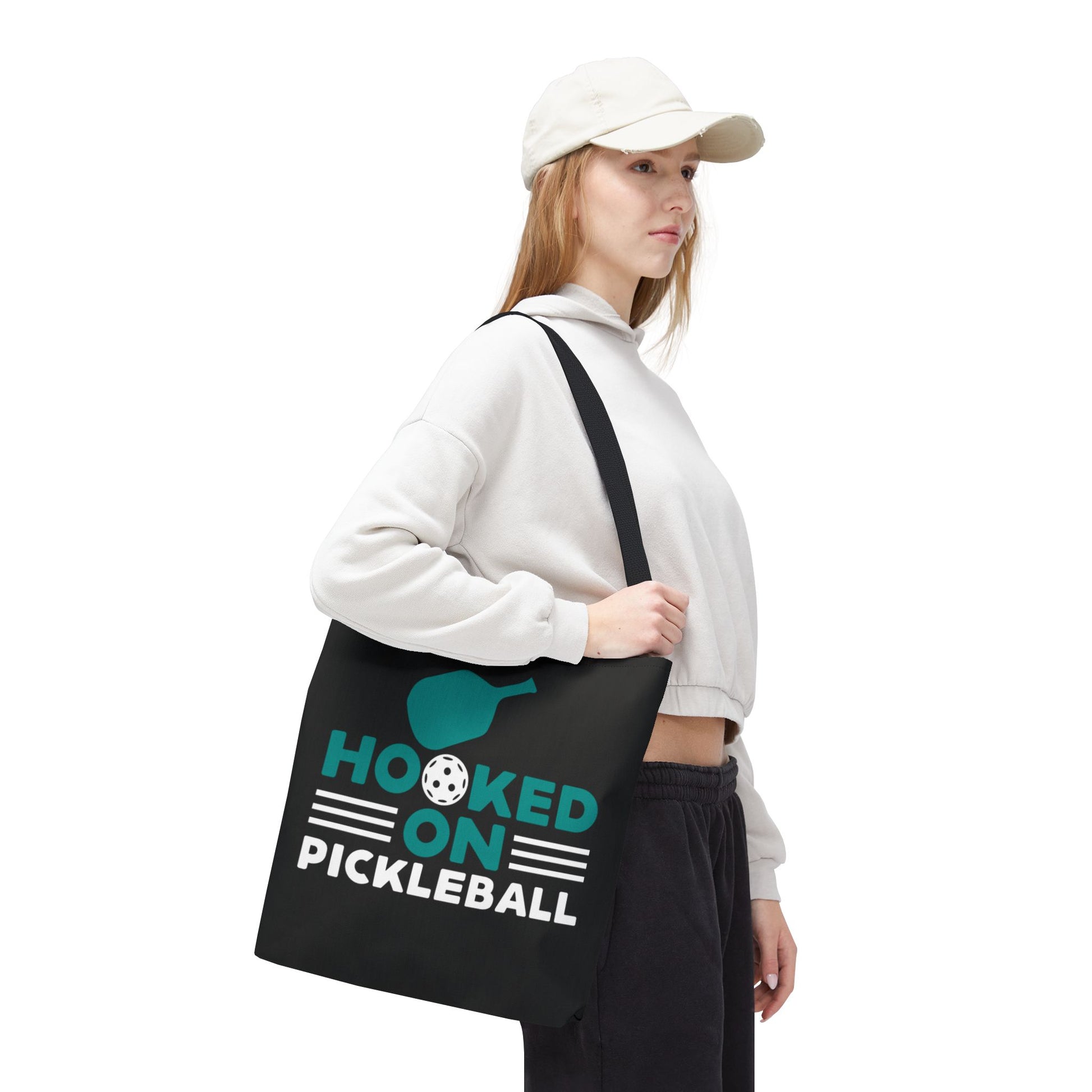 Pickleball Bold Tote Bag - Hooked on Pickleball
