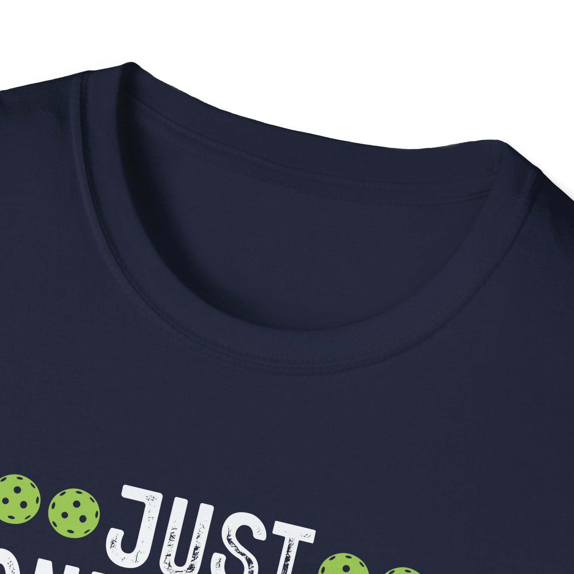 Men's Comfy Pickleball T-shirt - Just One More Game I Promise