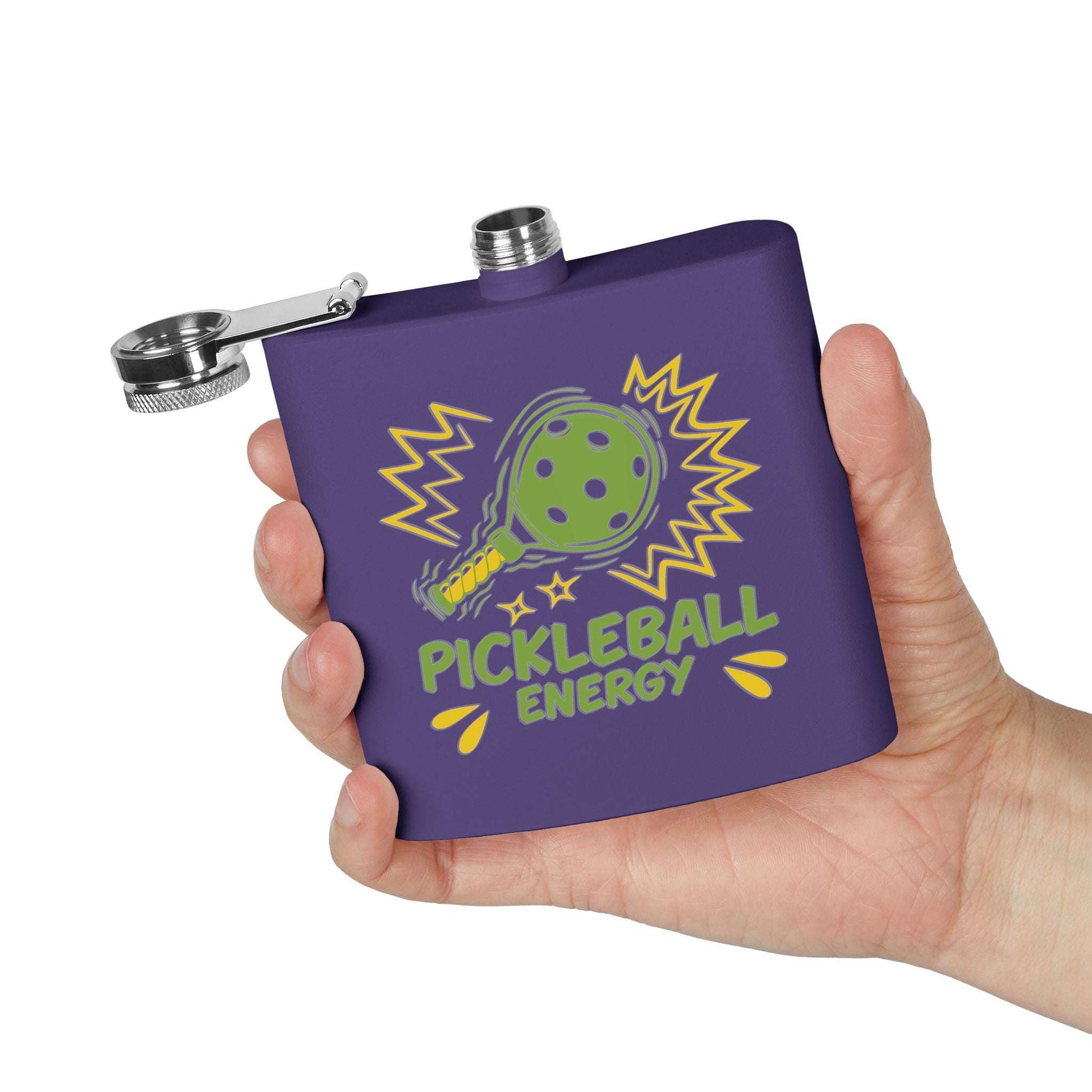 Pickleball Energetic Flask - Pickleball Energy