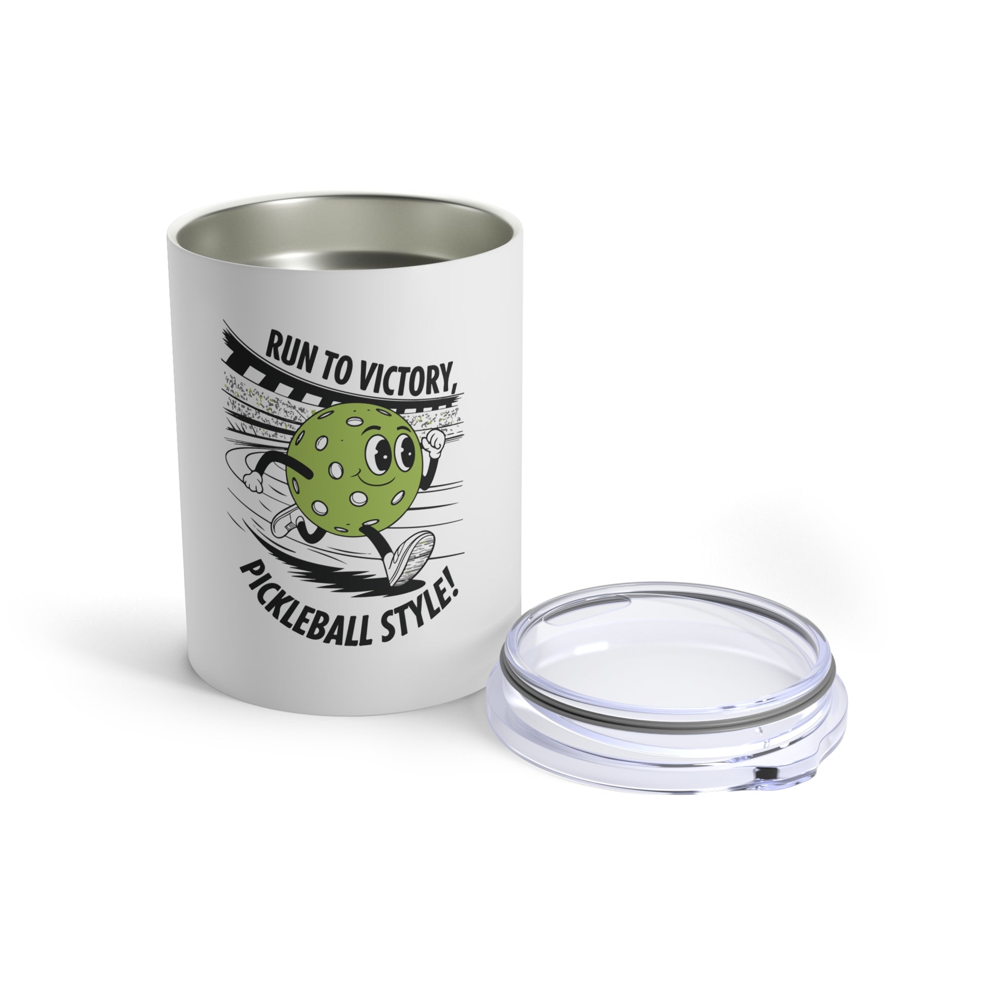 Pickleball Cute Tumbler - Run to Victory Pickleball Style