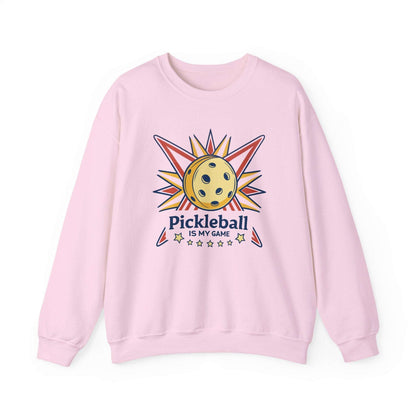 Women's Soft Pickleball Sweatshirt - Pickleball Is My Game Pink