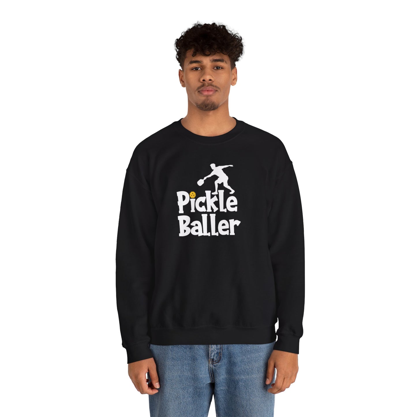 Men's Soft Pickleball Sweatshirt - Pickle Baller