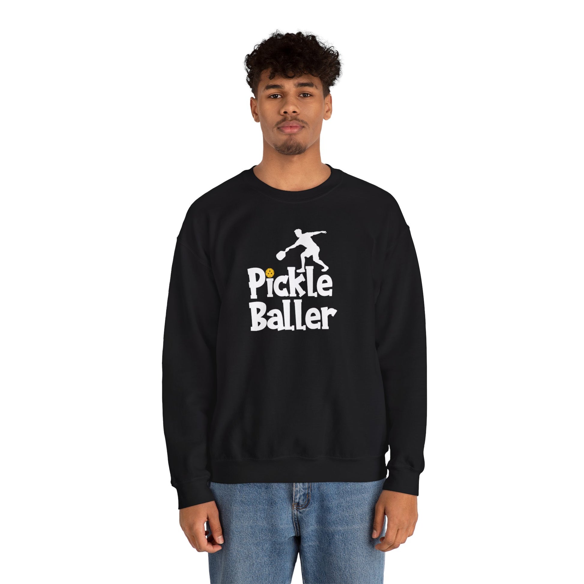 Men's Soft Pickleball Sweatshirt - Pickle Baller