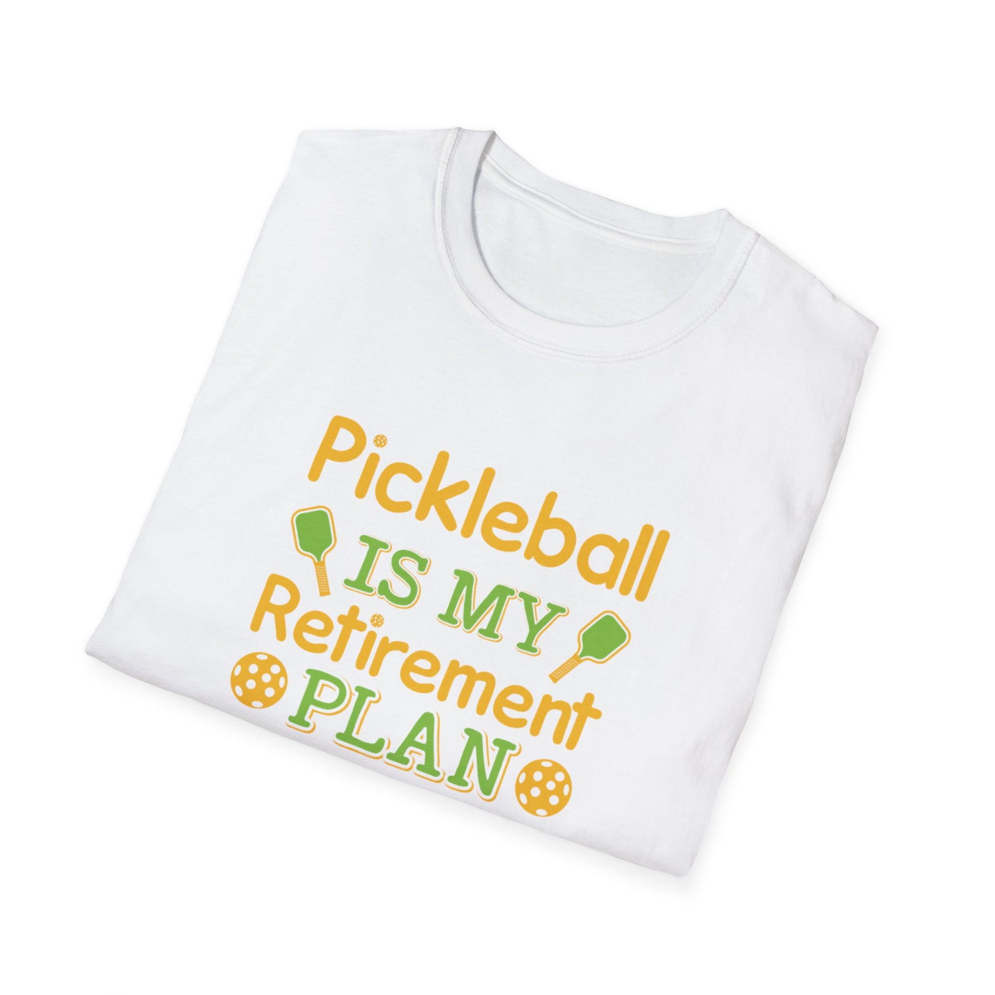 Women's Playful Pickleball T-shirt - Pickleball Is My Retirement Plan