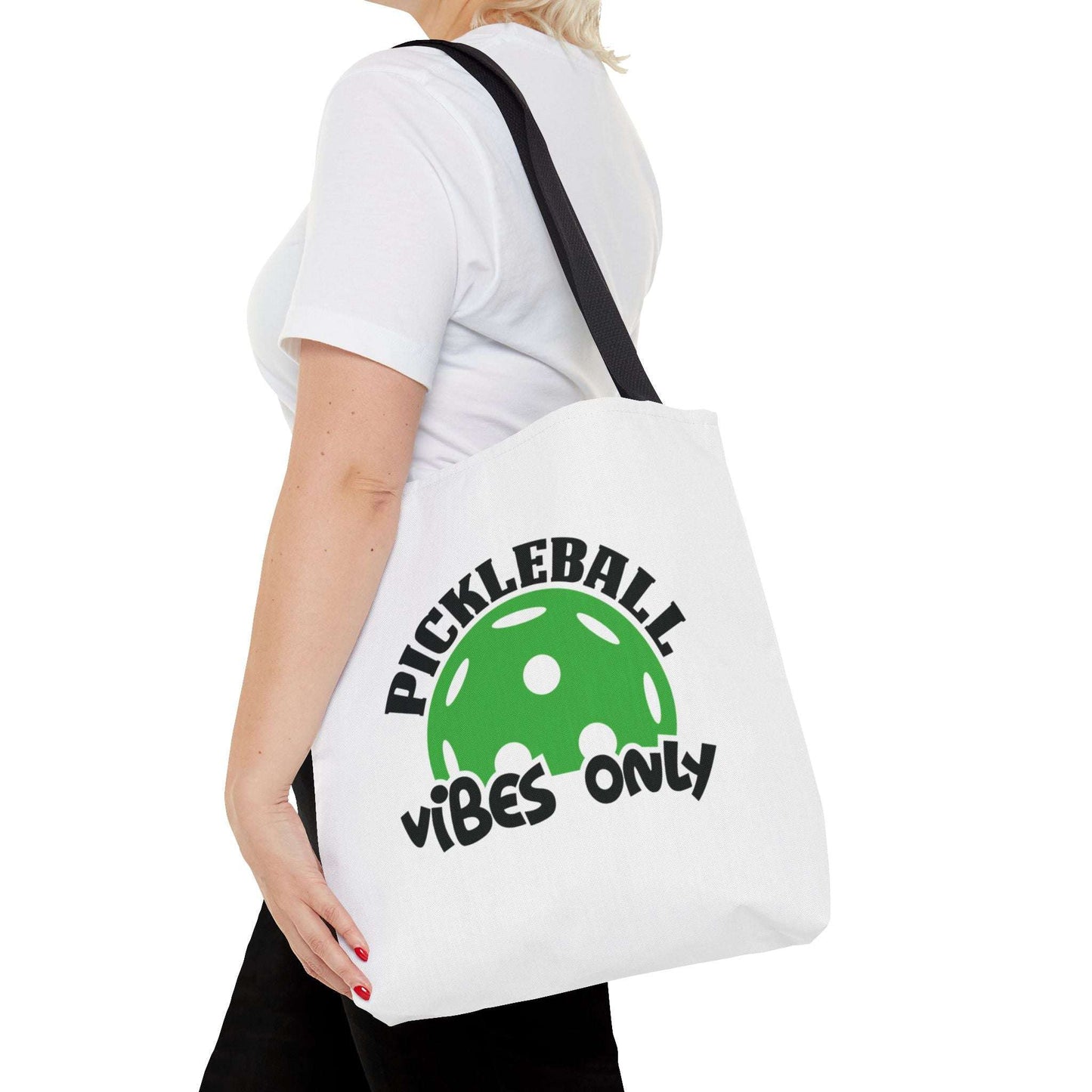 Pickleball Durable Tote Bag - Pickleball Vibes Only