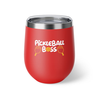 Pickleball Fun Cup - Pickleball boss Red