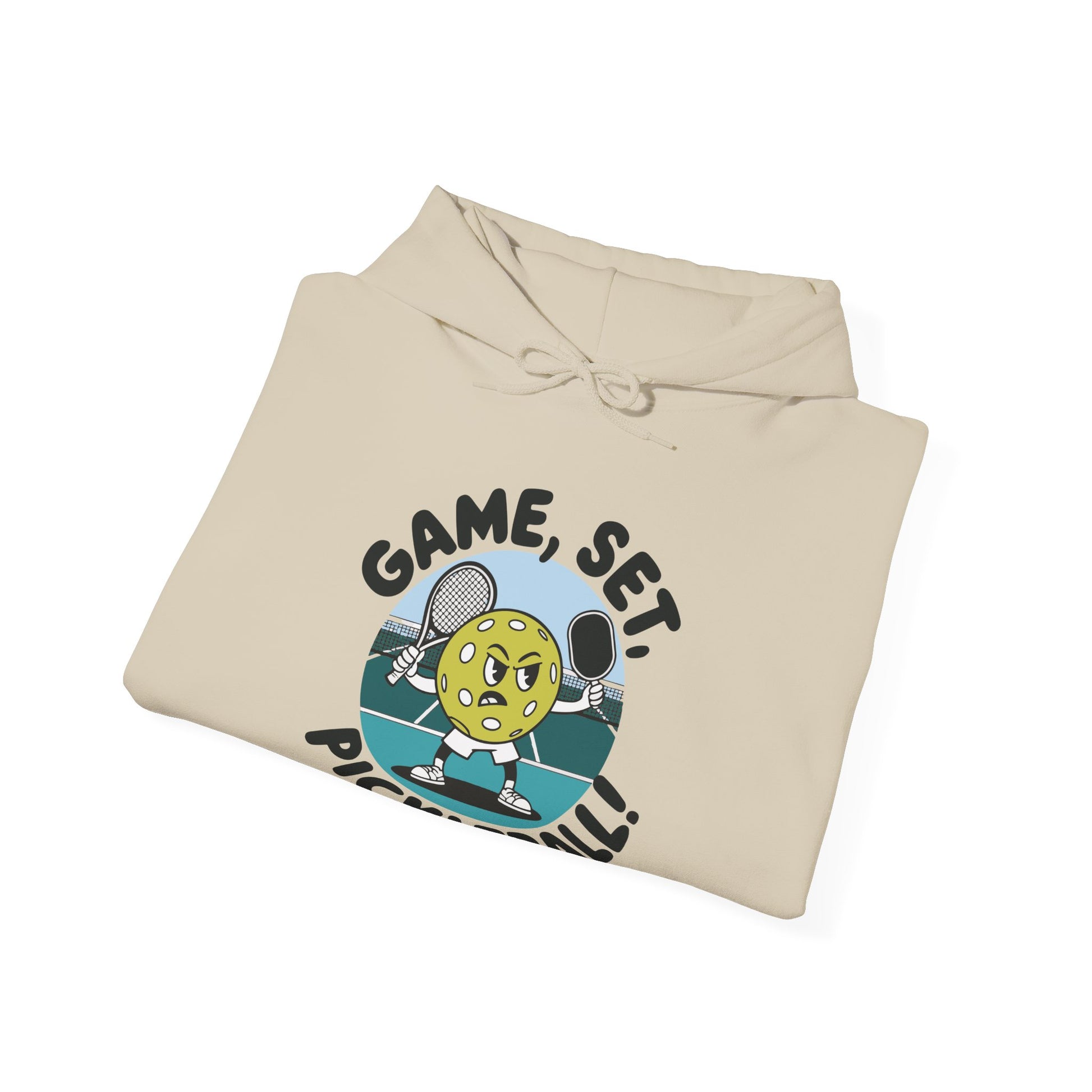 Women's Durable Pickleball Hoodie - Game, Set, Pickleball