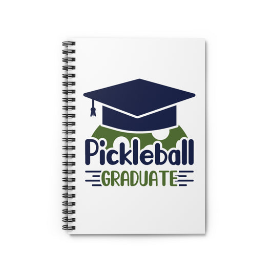 Pickleball Unique Notebook - Pickleball Graduate
