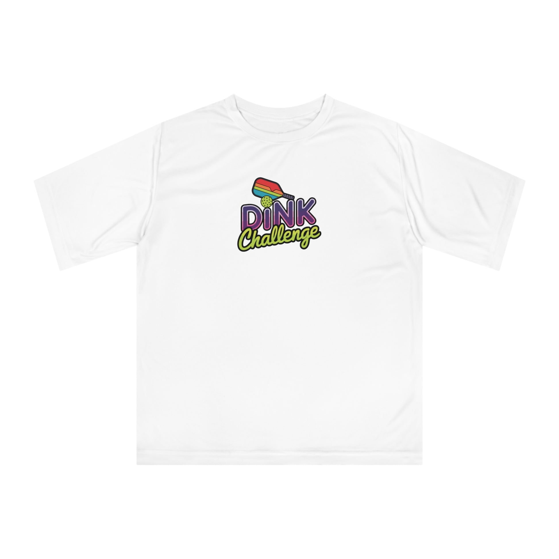 Men's Funny Pickleball T-Shirt - Dink Challenge White