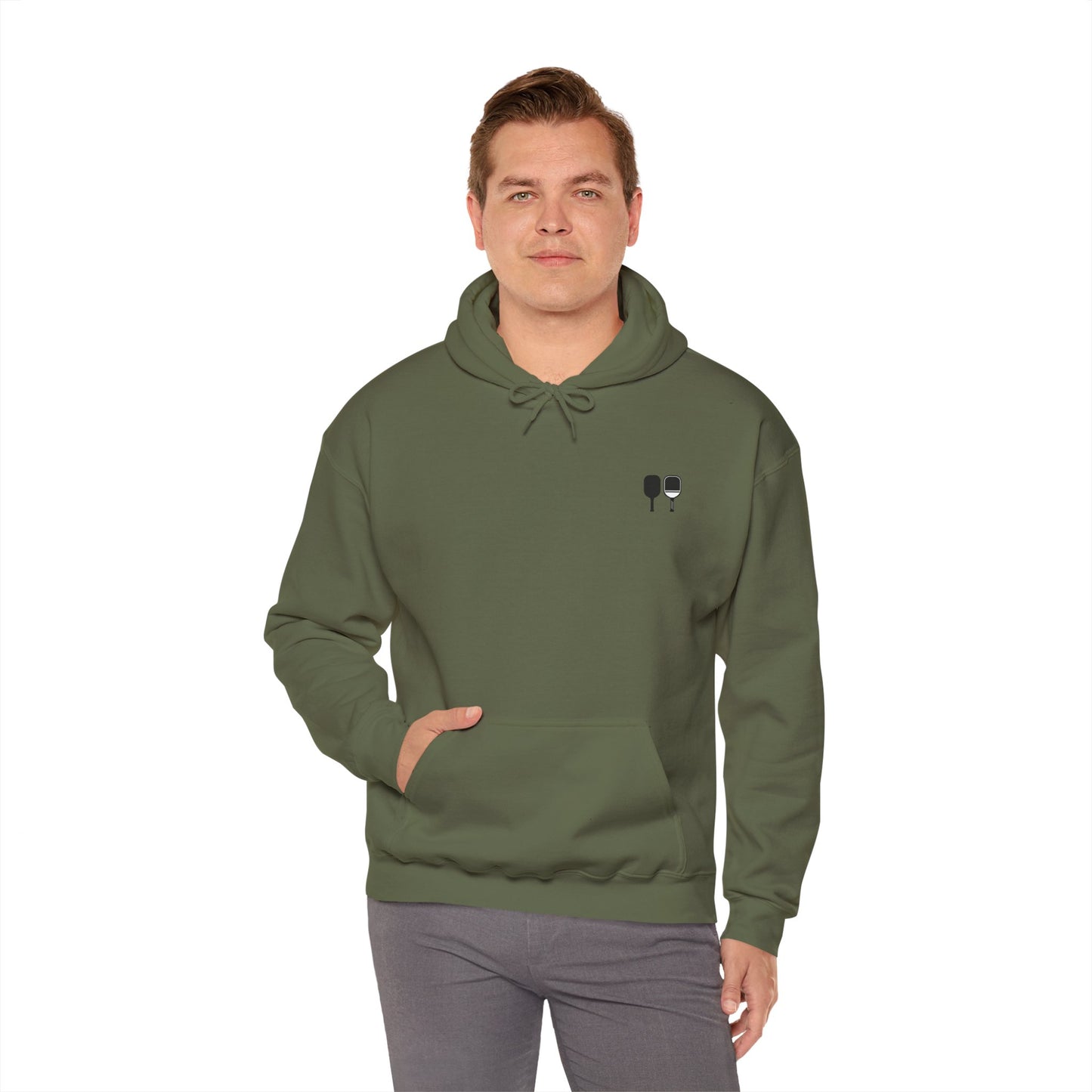 Men's Vibrant Pickleball Hoodie - Pickleball Yall