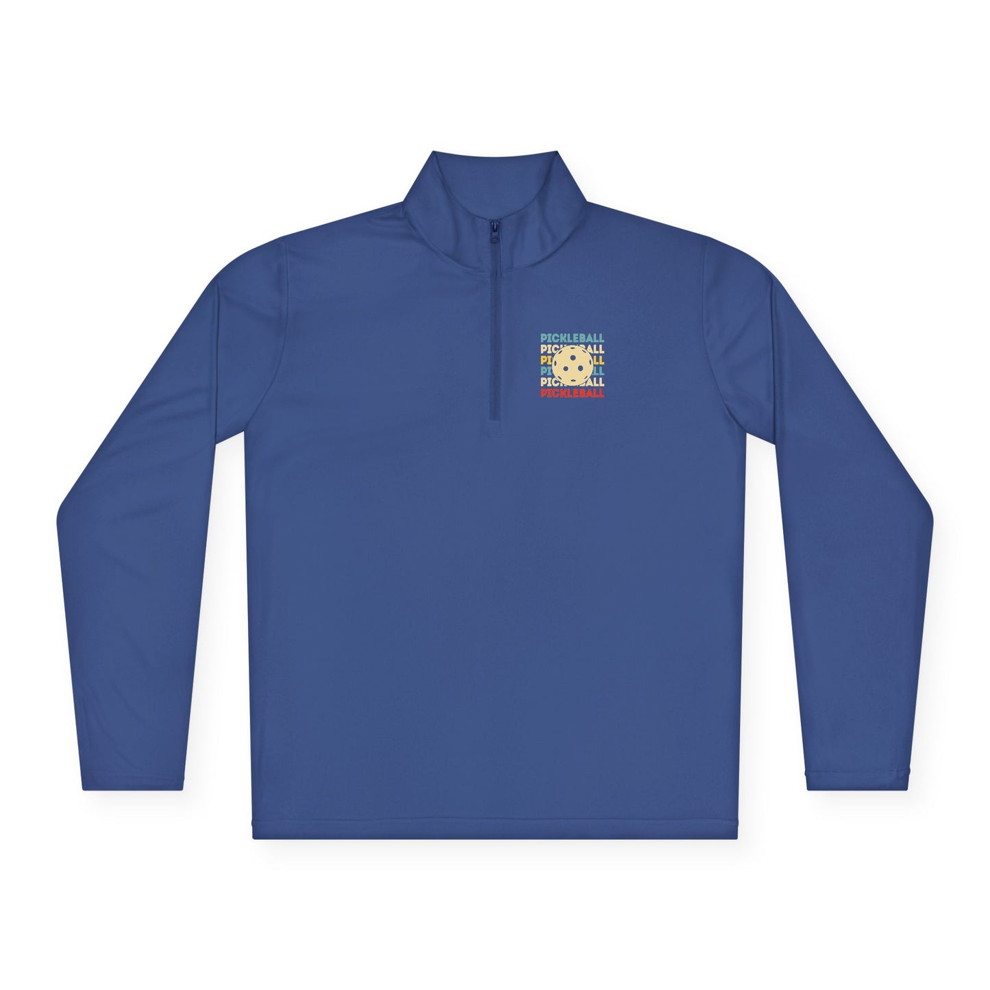 Women's Unique Pickleball Pullover - Pickleball and Ball Royal