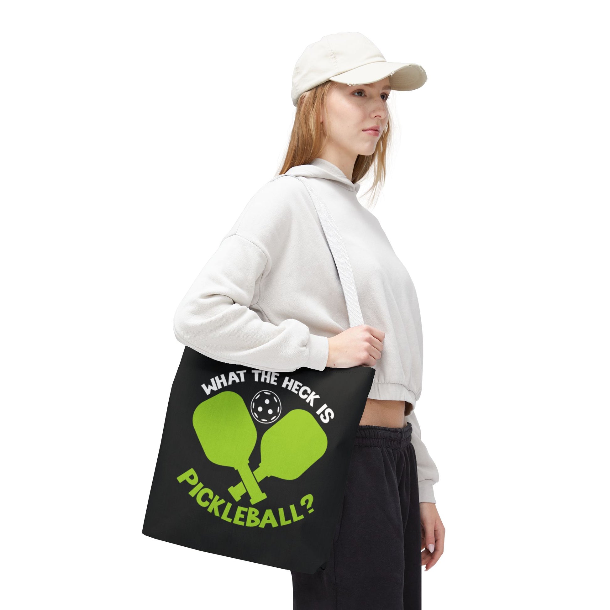 Pickleball Durable Tote Bag - What the Heck Is Pickleball?