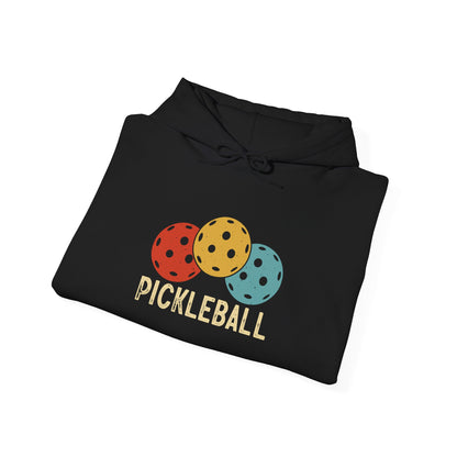 Men's Cool Pickleball Hoodie - Trio Pickleball Retro