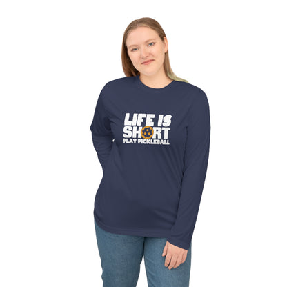 Women's Pickleball Long Sleeves top - Life Is Short Play Pickleball