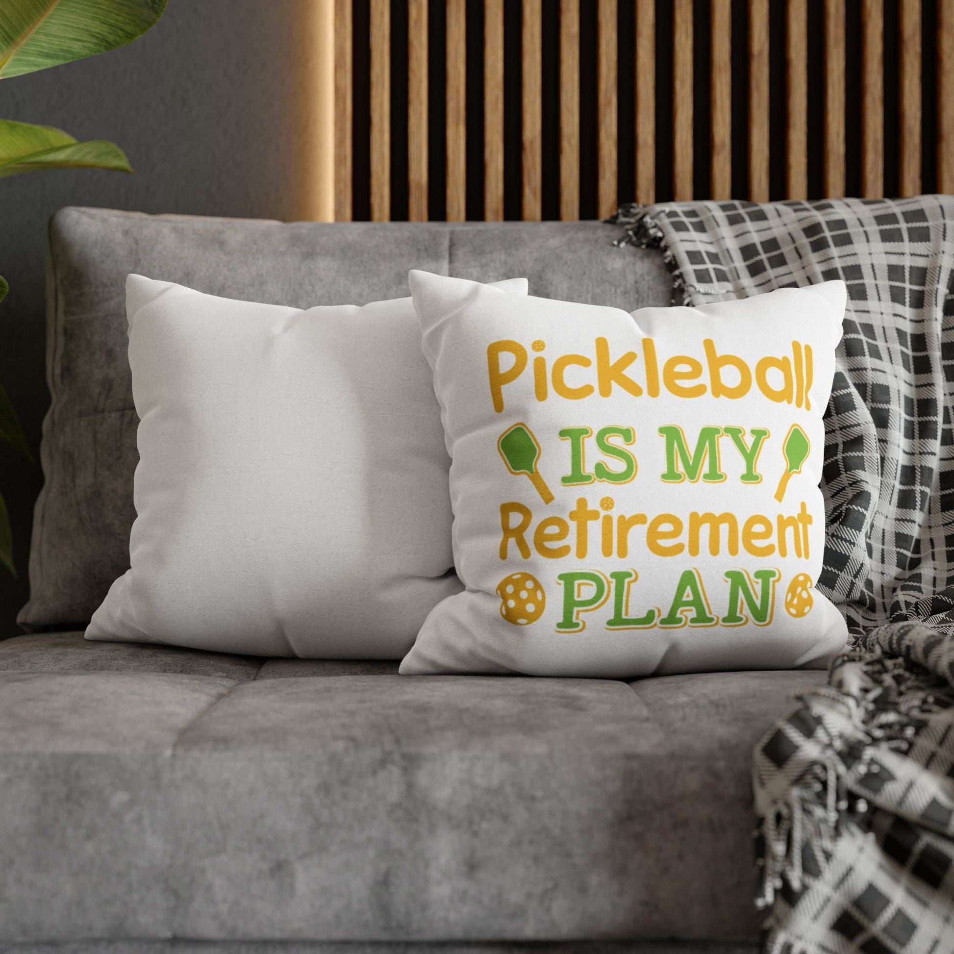 Pickleball Durable Pillowcase - Pickleball Is My Retirement Plan
