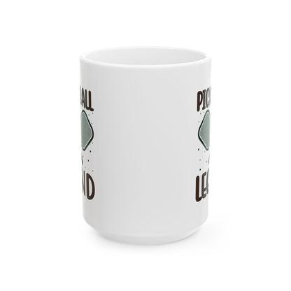 Pickleball Durable Mug - Pickleball Legend White