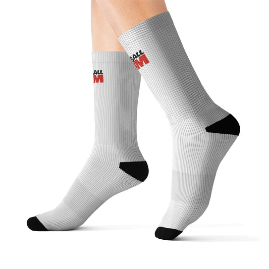 Funny Pickleball Socks - Pickleball mom Grey